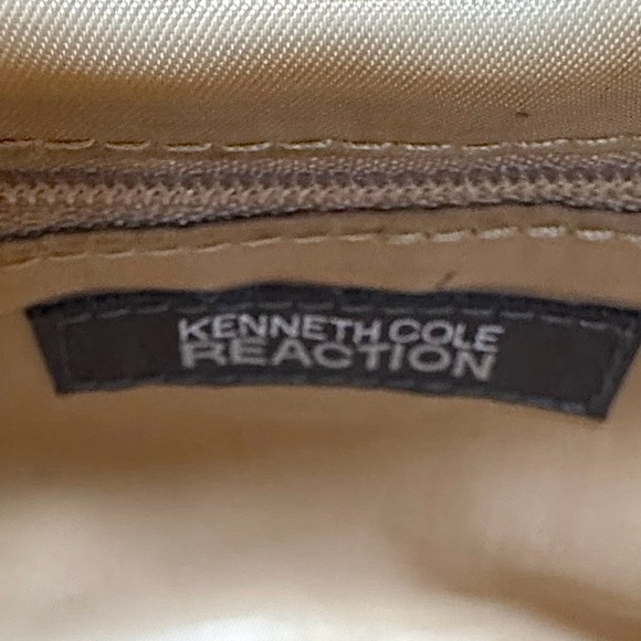 Kenneth Cole Reaction Black and Bronze Metallic Clutch - Picture 6 of 6